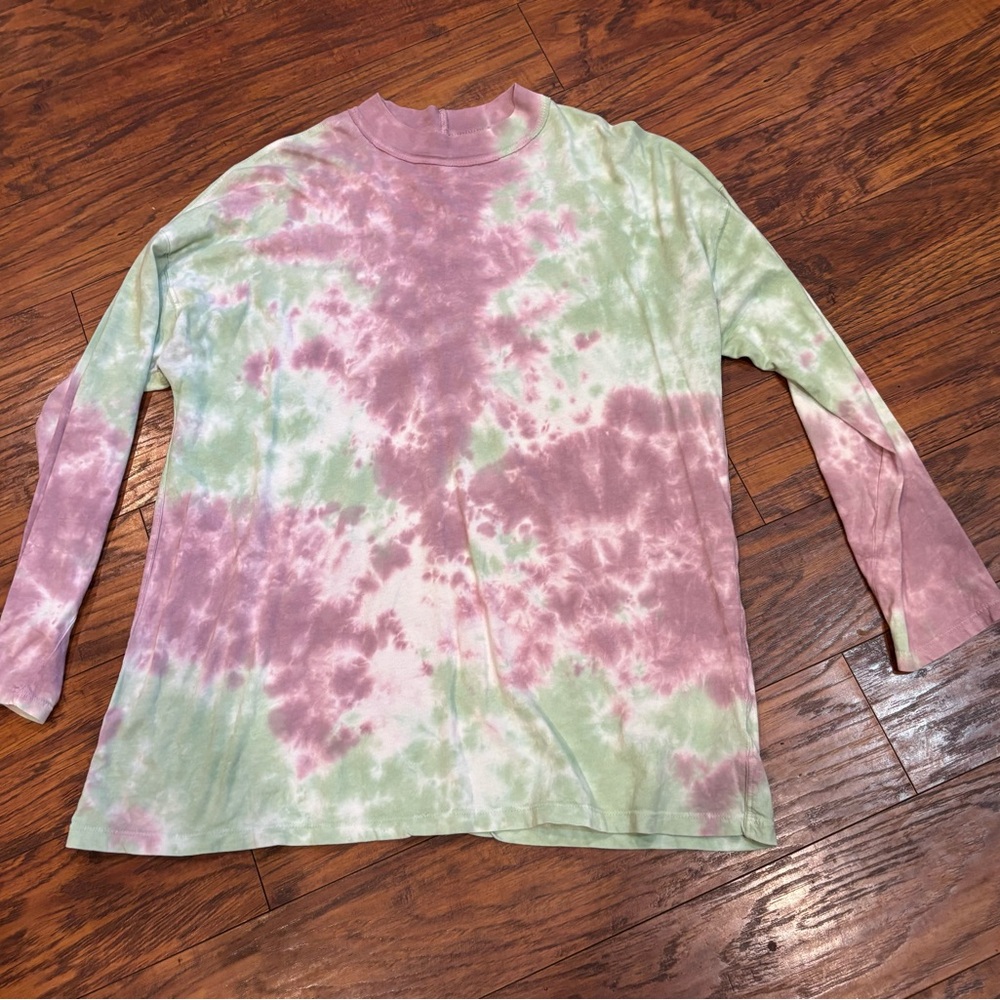 We The Free Pastel Tie-Dye Top